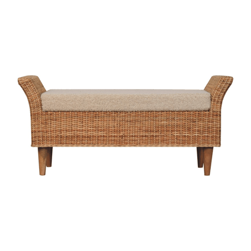 WillowStone Riviera Woven Bench