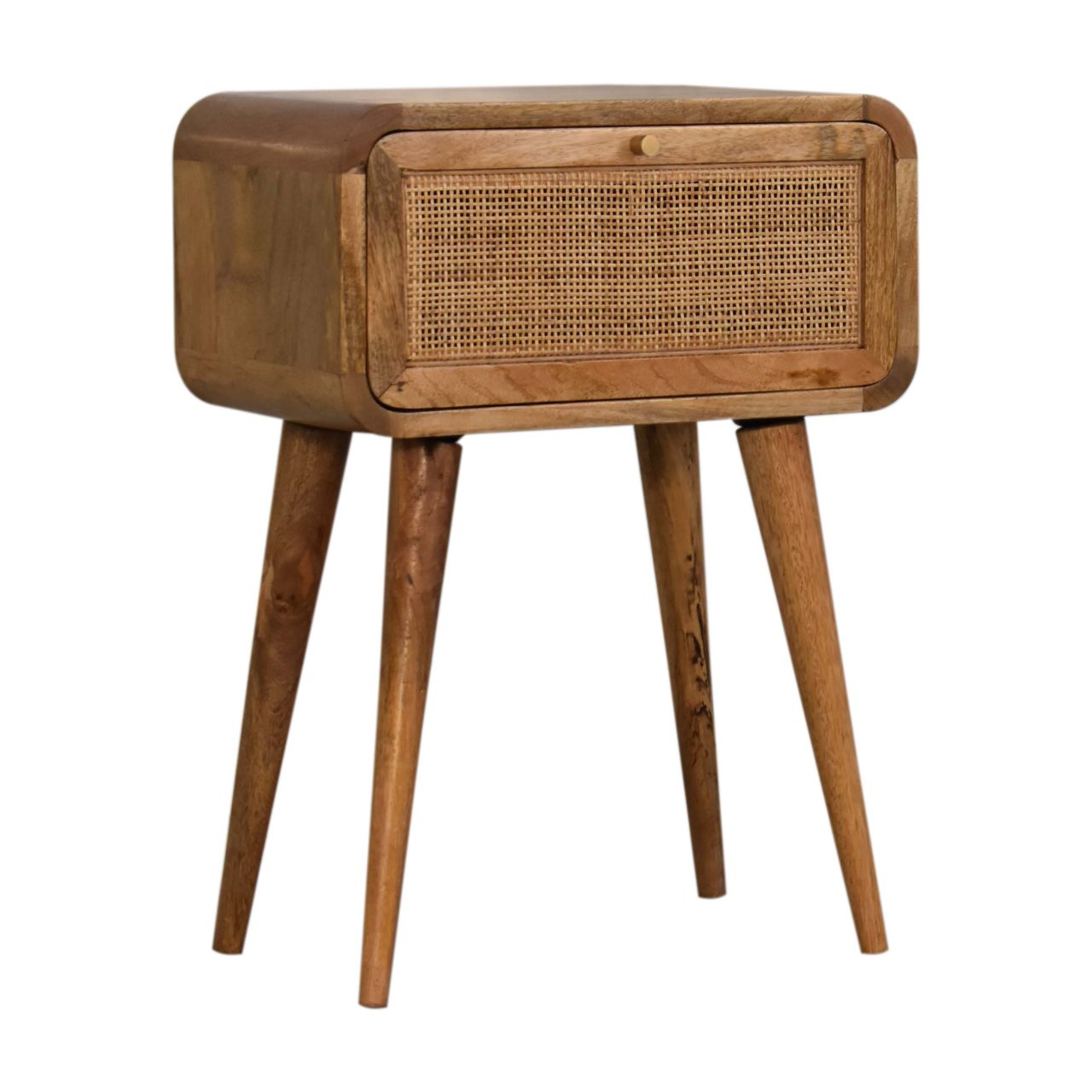 Mini Woven Nightstand
