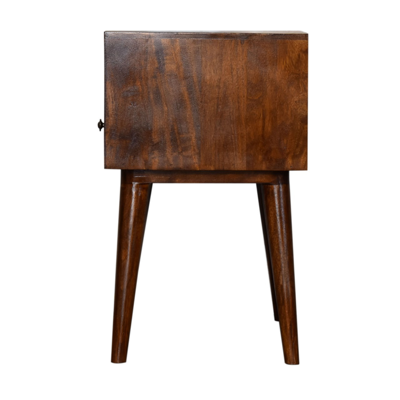 Modern Chestnut Solid Wood Nightstand