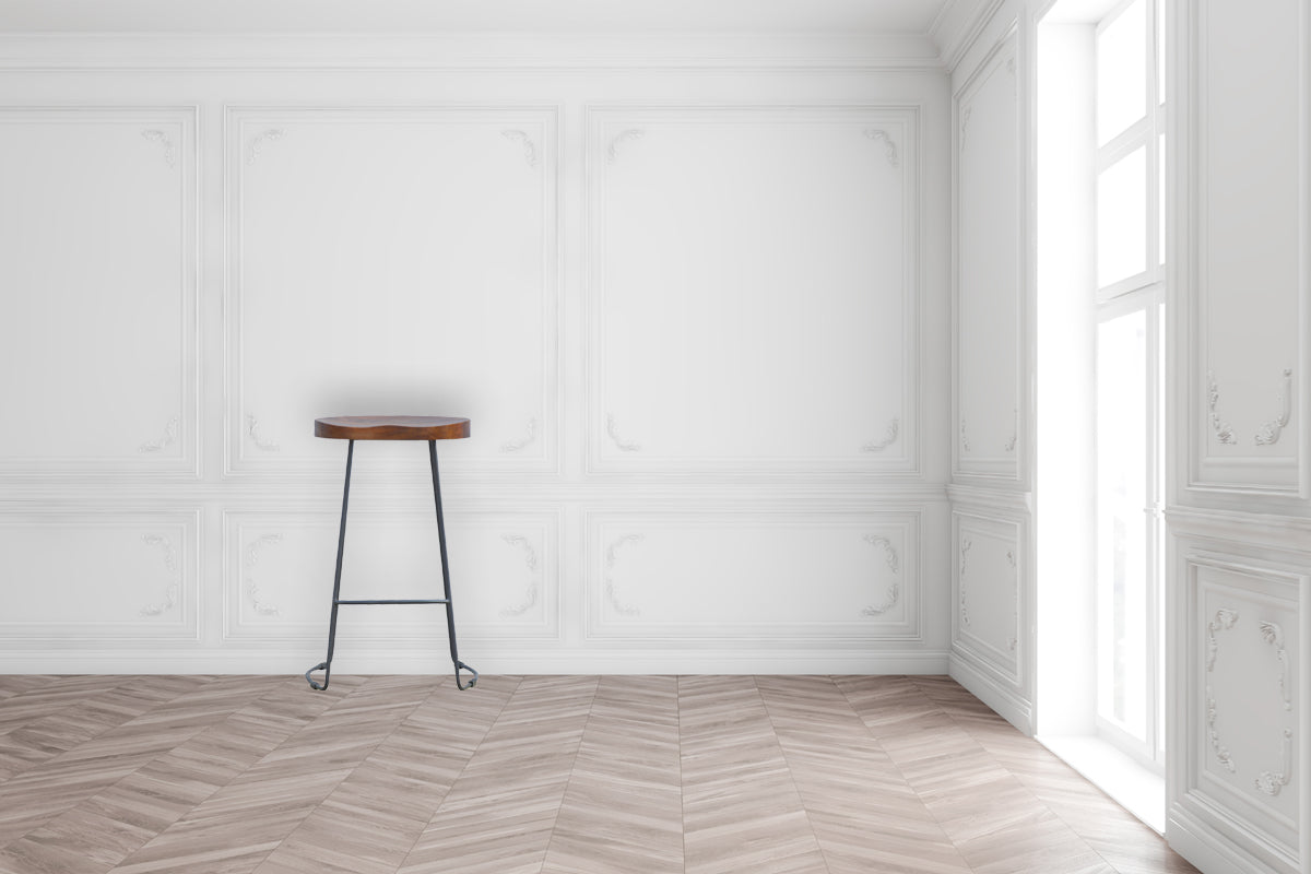 WillowStone Industrial Chunky Bar Stool