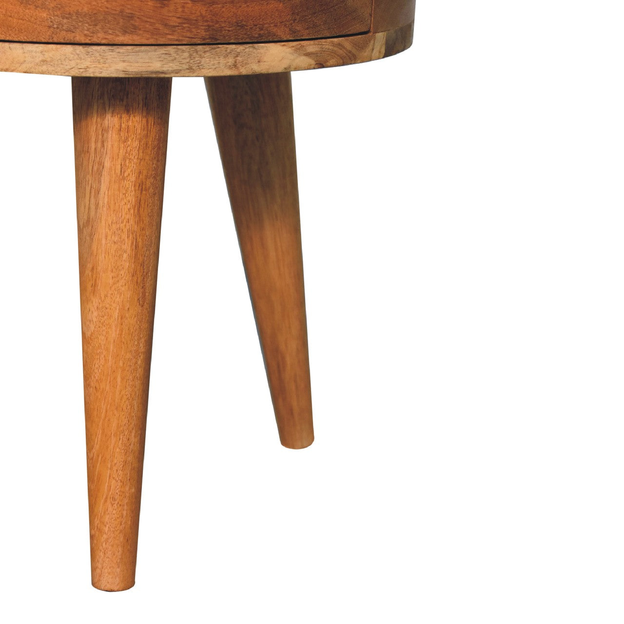 Odyssey Oak-ish Tripod Nightstand