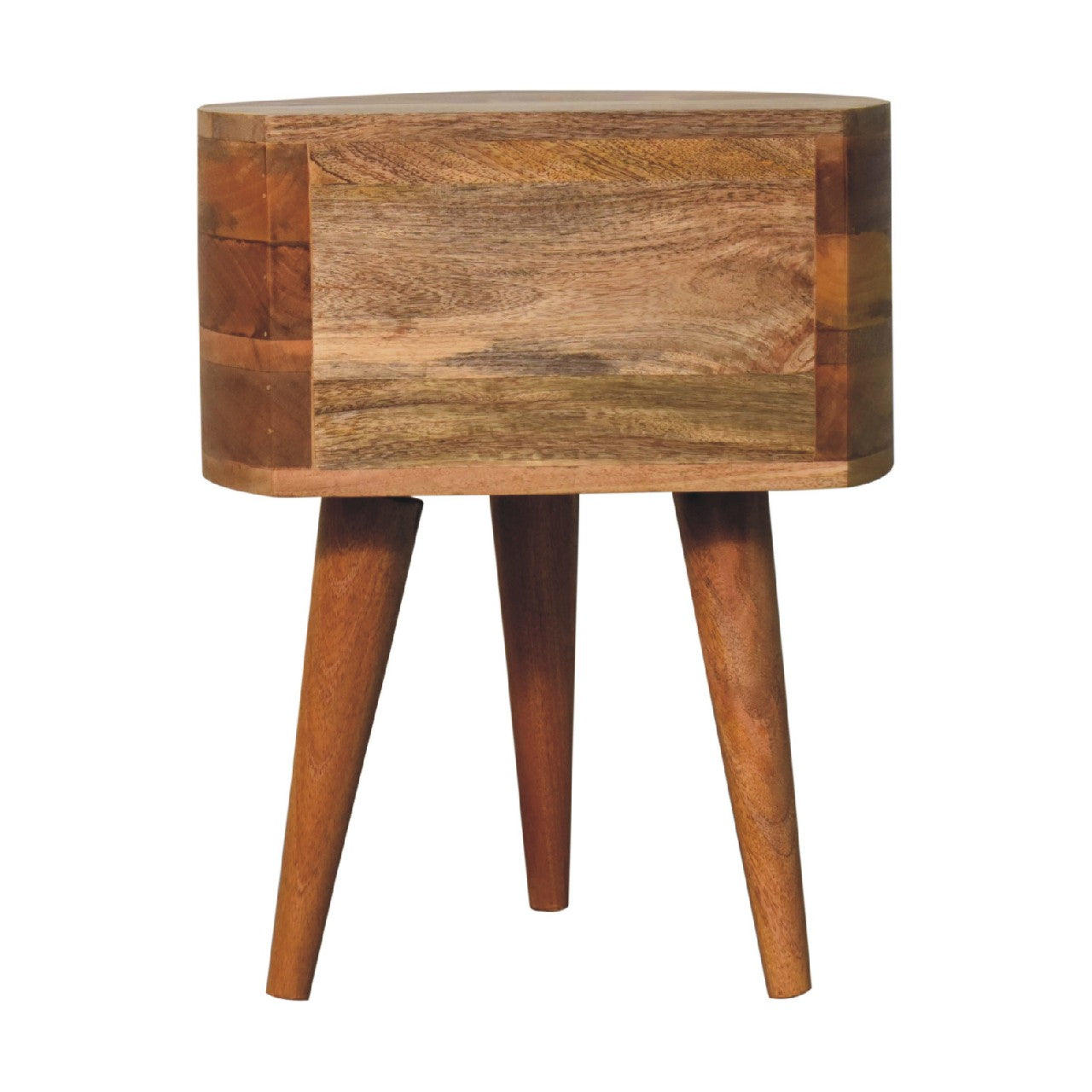 Odyssey Oak-ish Tripod Nightstand