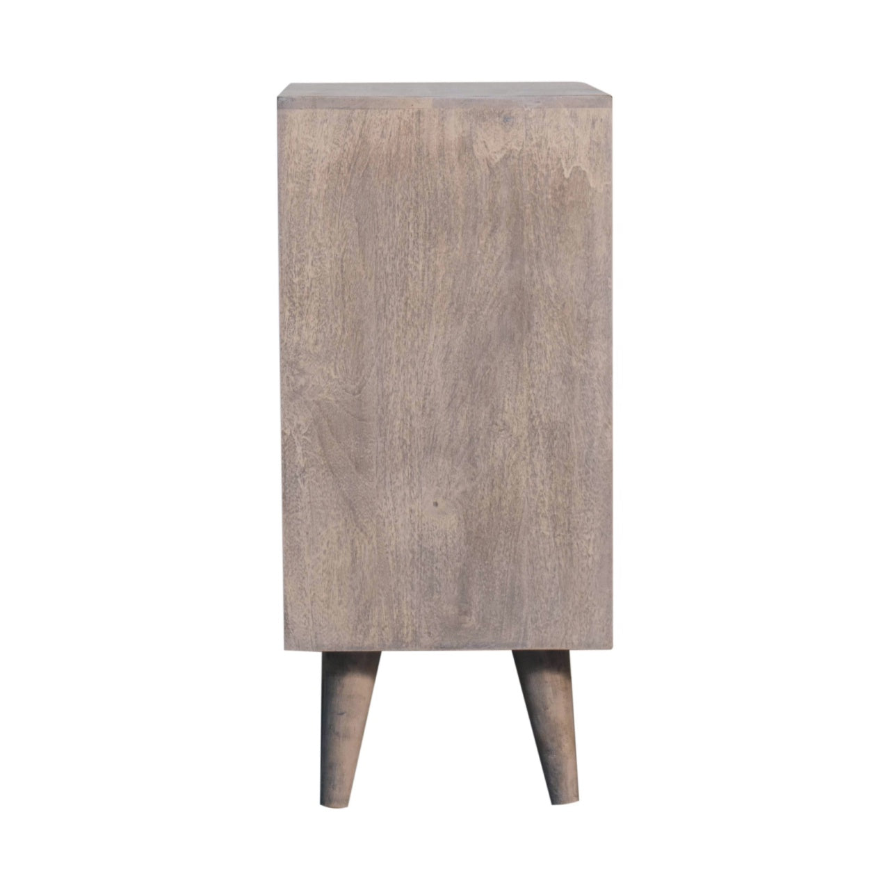 WillowStone Mini Pineapple Carved Stone Finish Cabinet