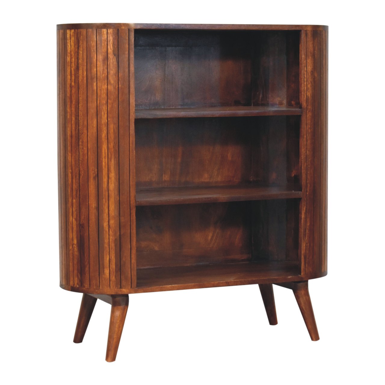 WillowStone Cortez Chestnut Open Cabinet