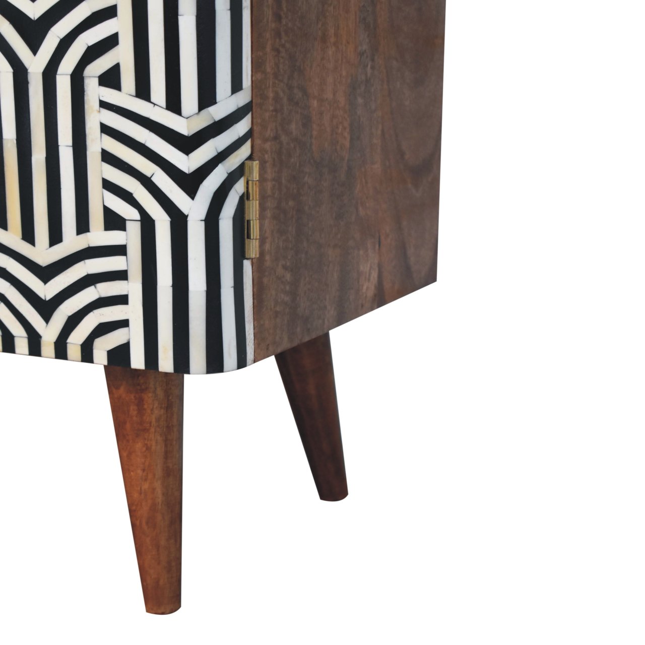 WillowStone Honey Caramel Edessa Bone Inlay Cabinet