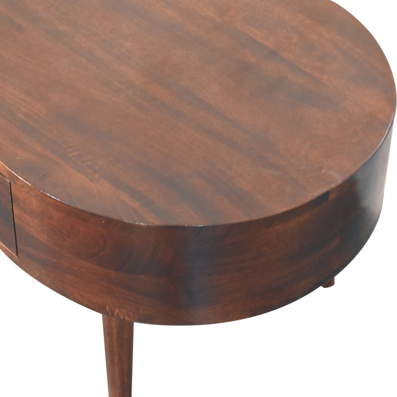 WillowStone California Walnut Rounded Coffee Table