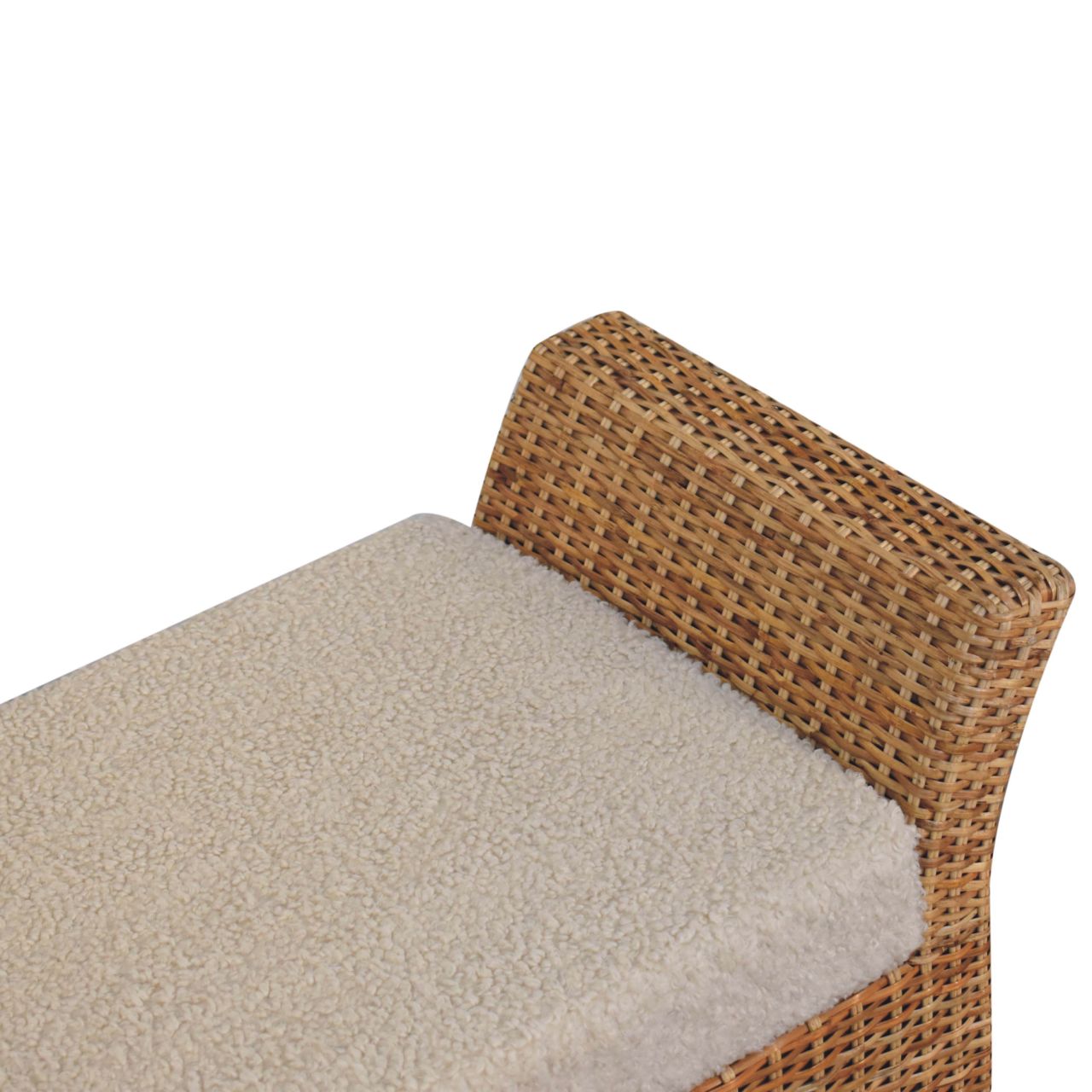 WillowStone Riviera Woven Bench