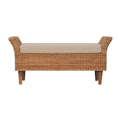 WillowStone Riviera Woven Bench