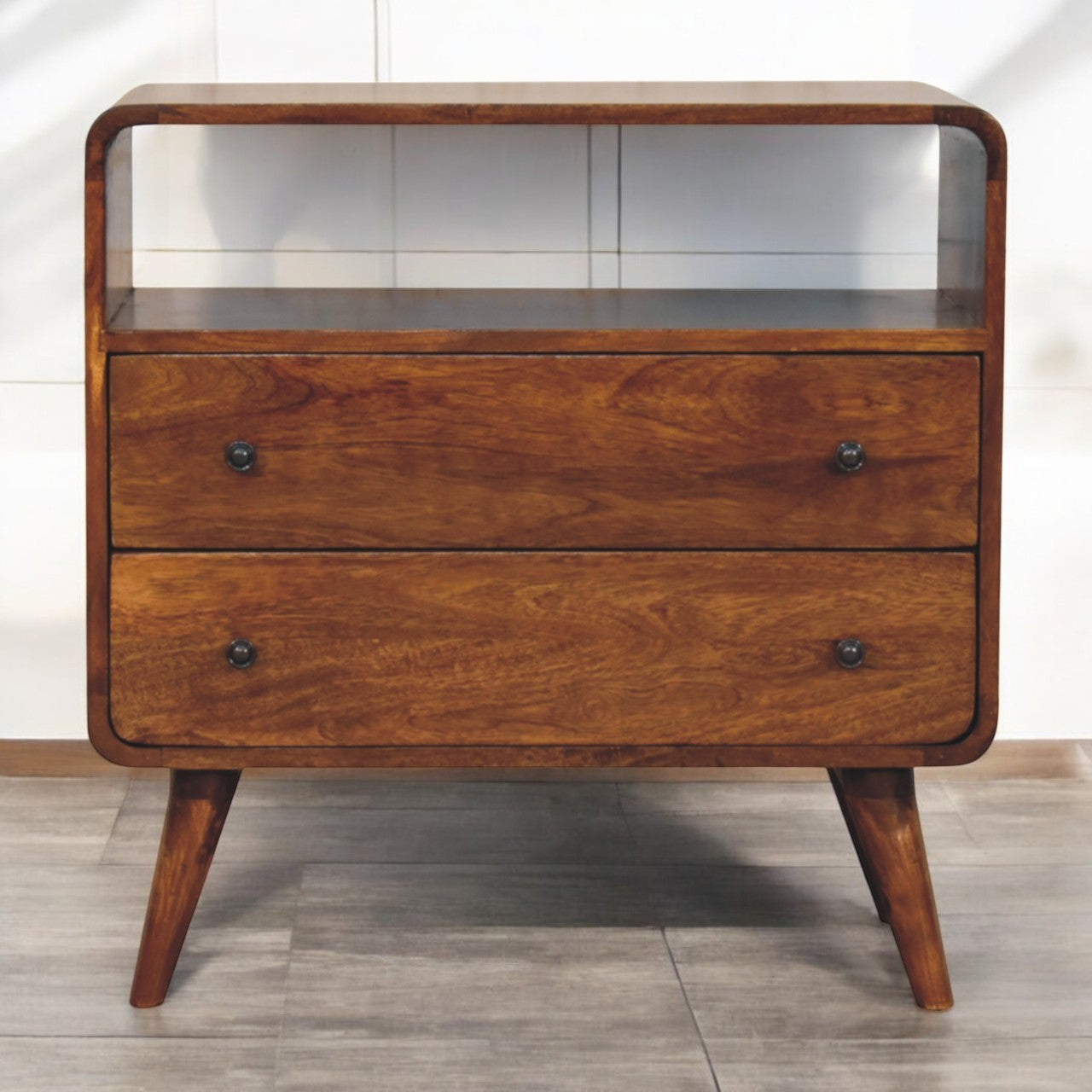 WillowStone Curved Nordic Charm Console