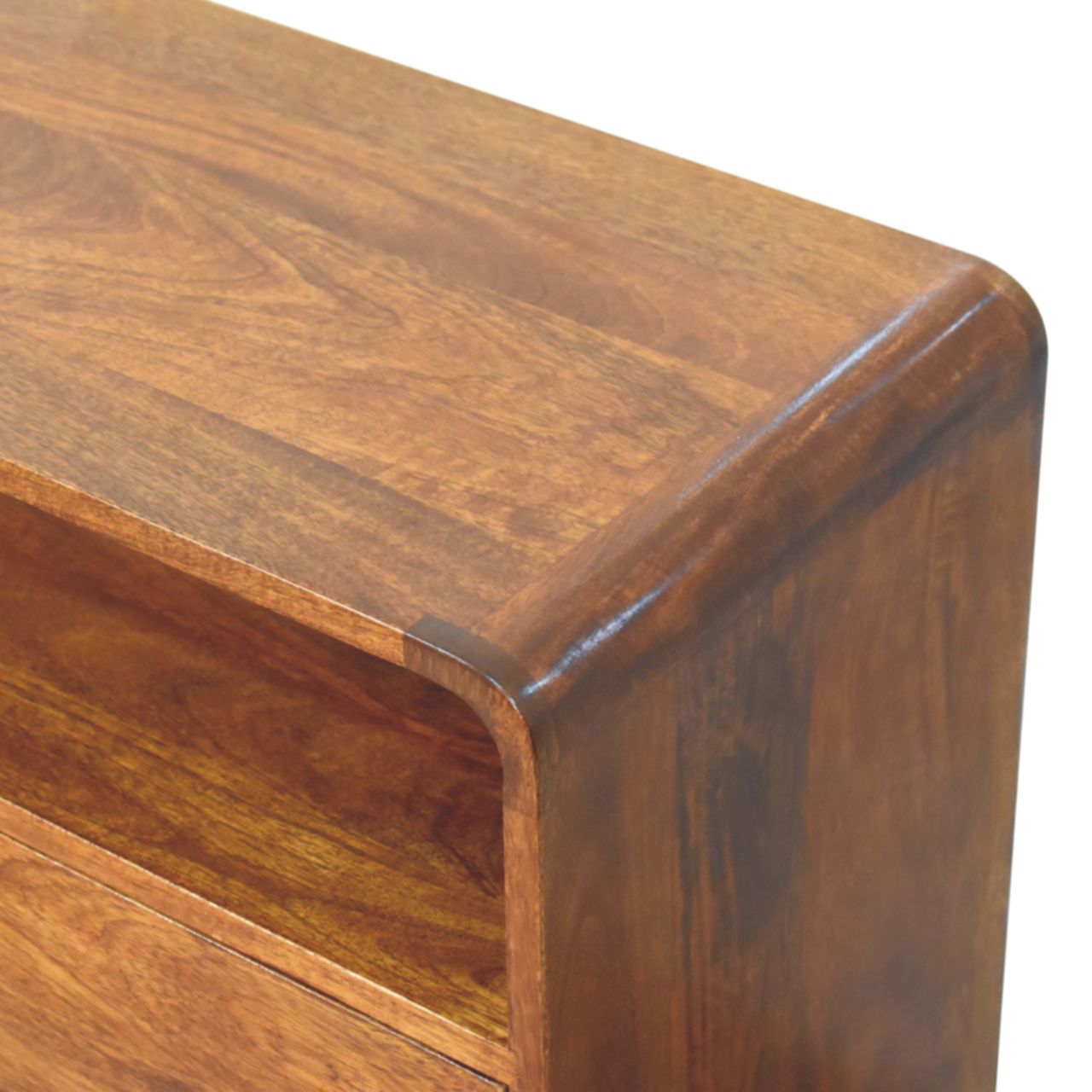 WillowStone Curved Nordic Charm Console