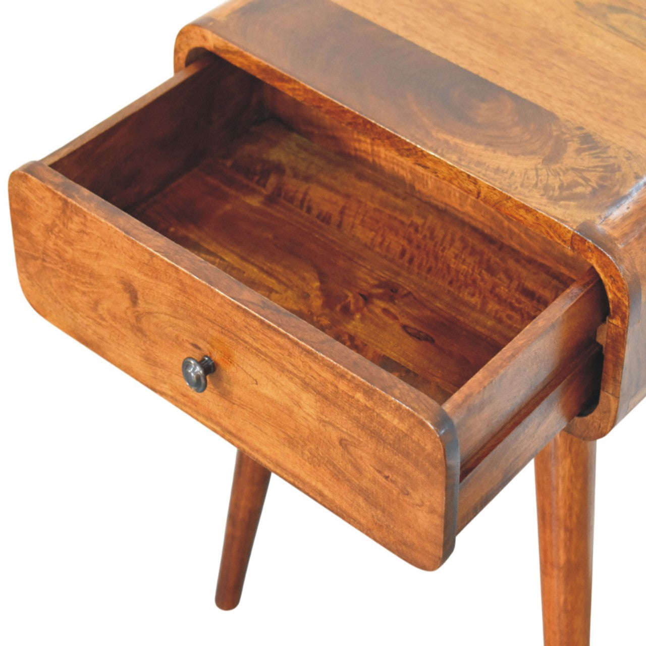 WillowStone Avora Chestnut Nightstand with 1 drawer