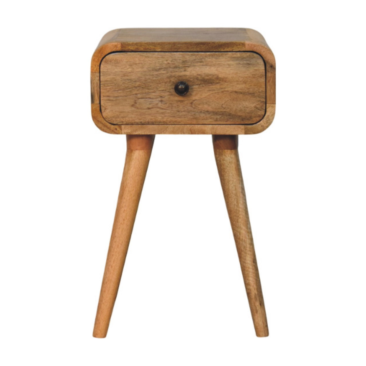 WillowStone Avora Mini Oak-ish Nightstand with 1 drawer