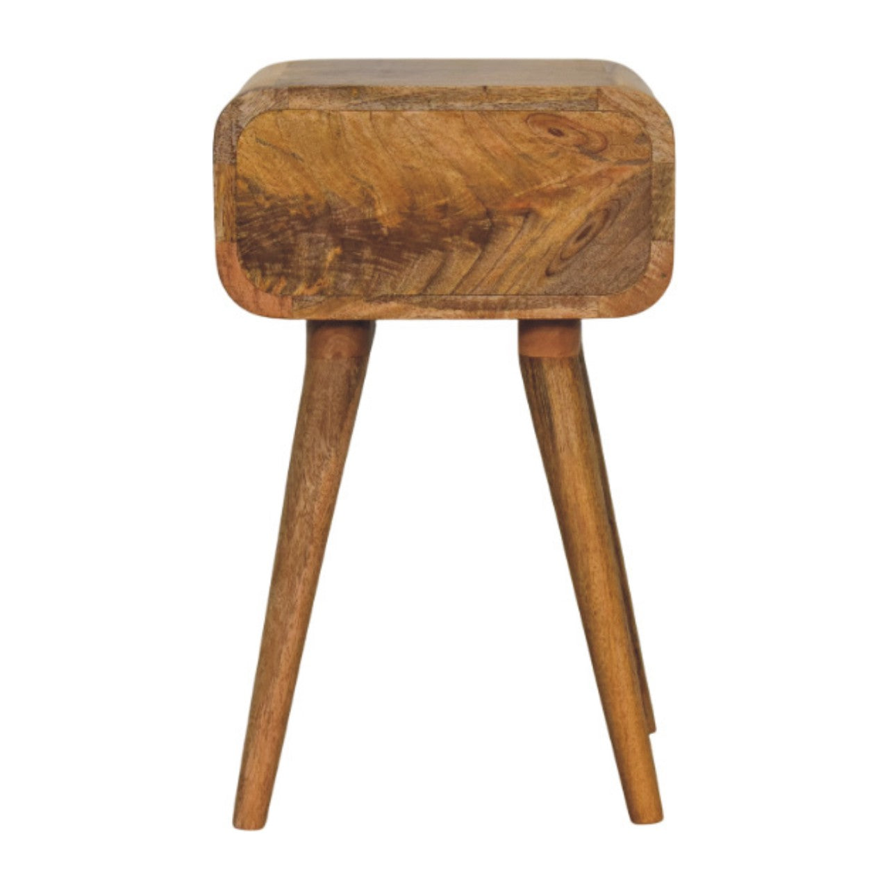 WillowStone Avora Mini Oak-ish Nightstand with 1 drawer