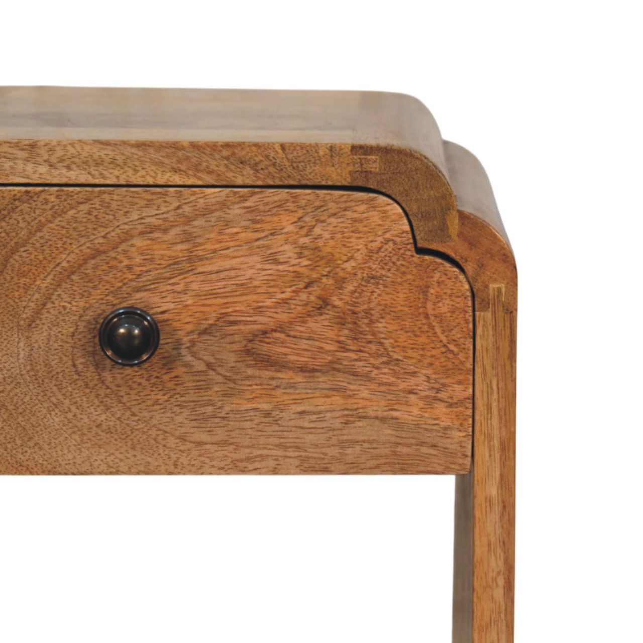 WillowStone Avora Mini Chestnut Nightstand with 1 drawer