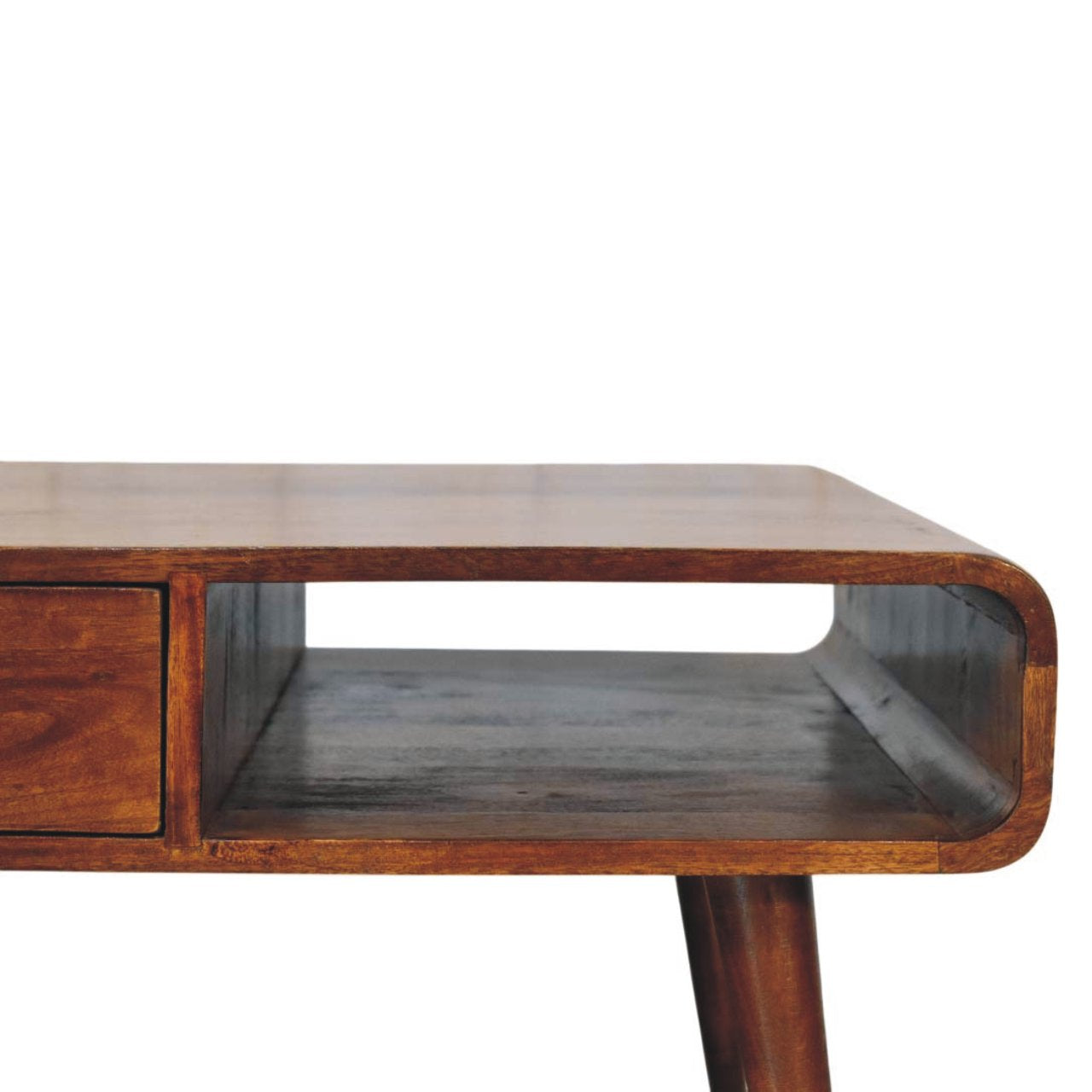 WillowStone Avora 2 Drawer Chestnut Coffee Table