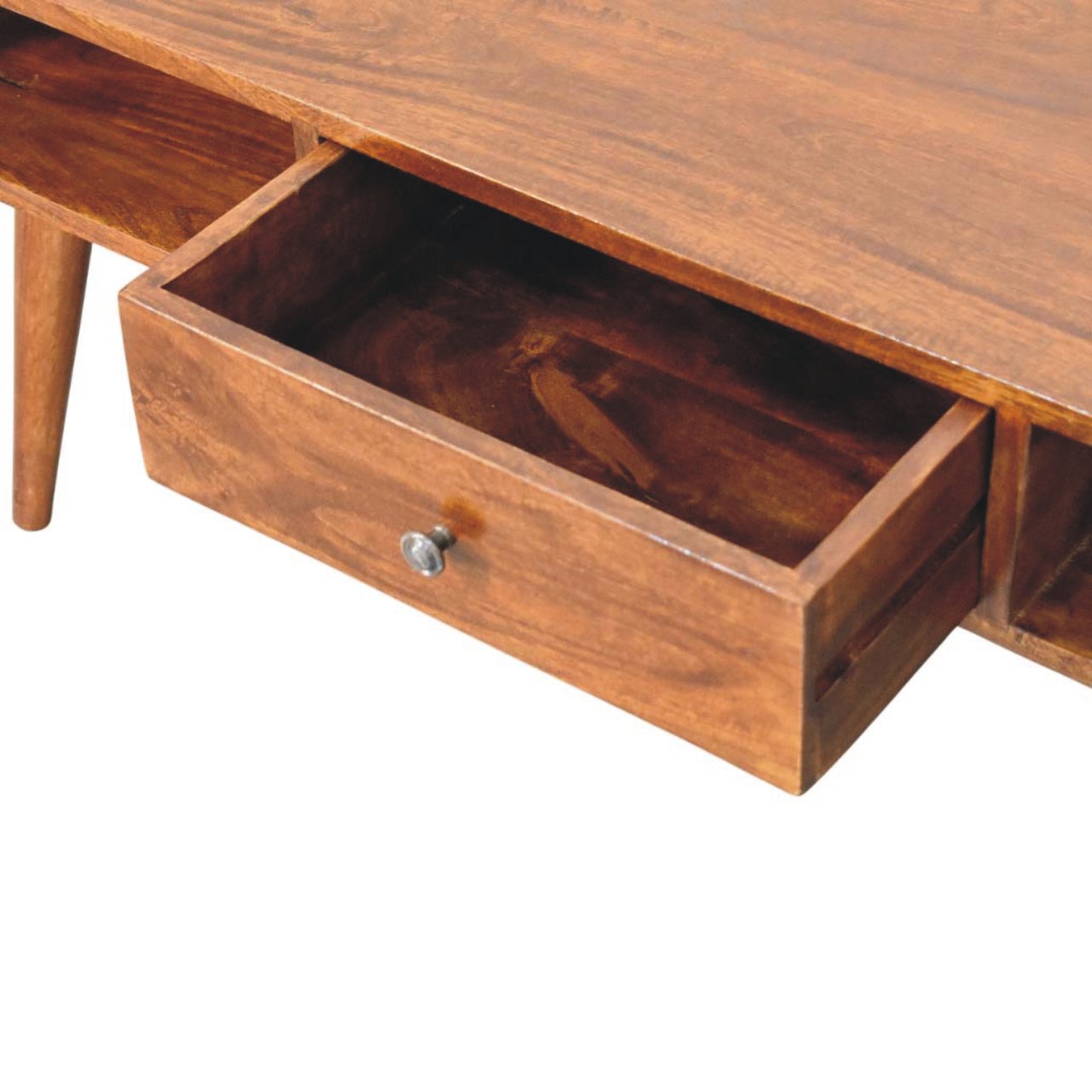 WillowStone Avora 2 Drawer Chestnut Coffee Table