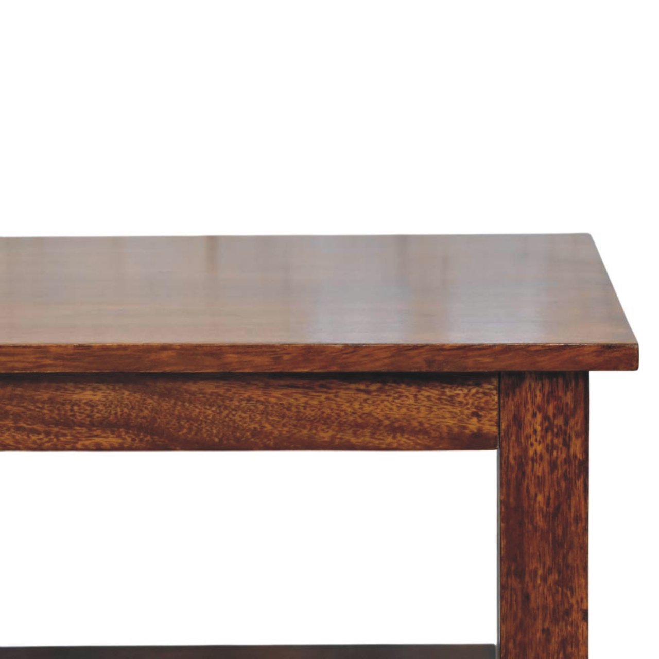WillowStone Belmont X-Frame Chestnut Coffee Table