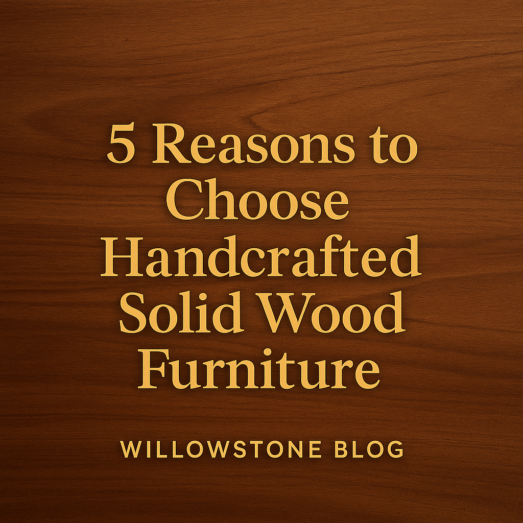 5 Reasons to Choose Handcrafted Solid Wood Furniture