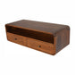 Floating Console Table - Chestnut Finish