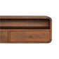 Floating Console Table - Chestnut Finish