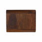 Floating Console Table - Chestnut Finish