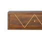 Floating Nightstand - Chestnut Finish