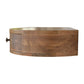 Wall-Mounted Rounded Nightstand