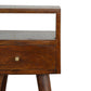 Mini Nightstand - Chestnut Finish