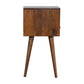 Mini Nightstand - Chestnut Finish