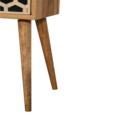 Mini Bone Inlay Nightstand