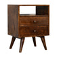 Nightstand - Chestnut Finish