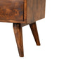 Nightstand - Chestnut Finish