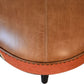 Leather Ottoman