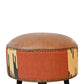 Leather Ottoman