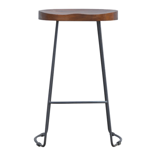 WillowStone Industrial Chunky Bar Stool