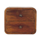 Mini Floating Nightstand - Chestnut Finish