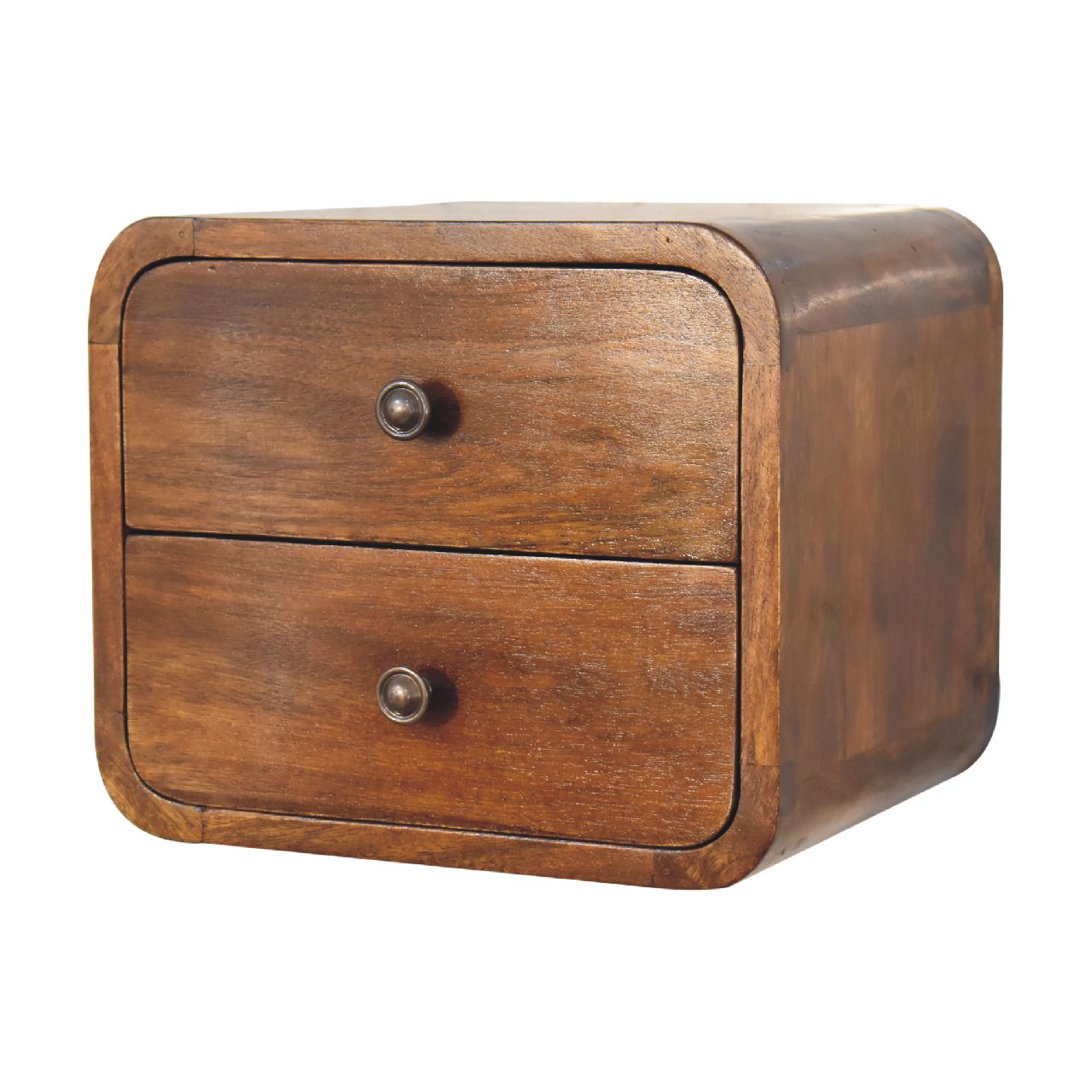 Floating Mini Chestnut Nightstand