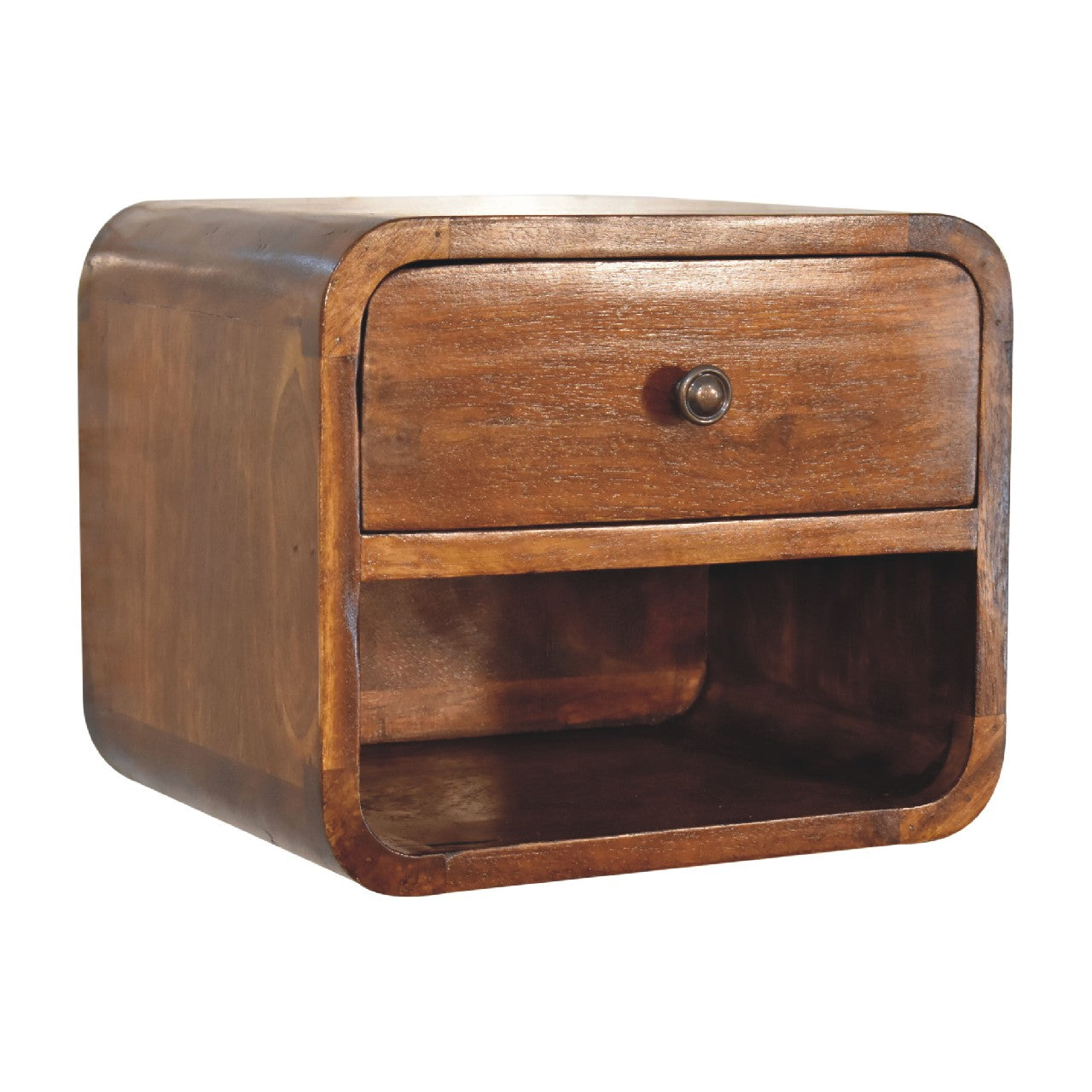 Mini Curve Floating Nightstand