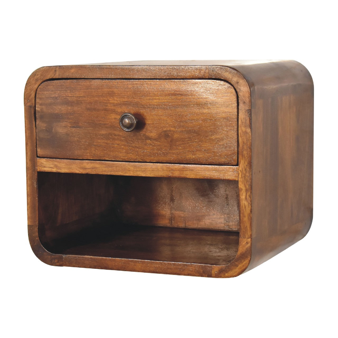 Mini Curve Floating Nightstand