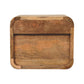 Mini Floating Nightstand - Oak Finish