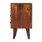 Mini Nightstand - Chestnut Finish