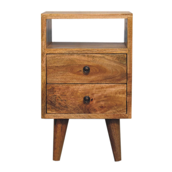 Mini Oak-ish Classic Open Nightstand