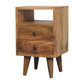 Mini Nightstand - Oak Finish