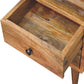 Mini Nightstand - Oak Finish
