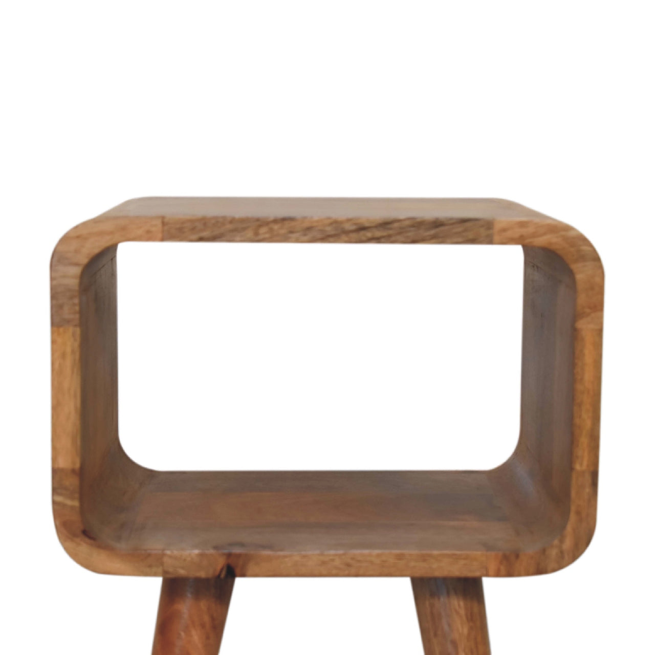 Mini Curved Open Nightstand