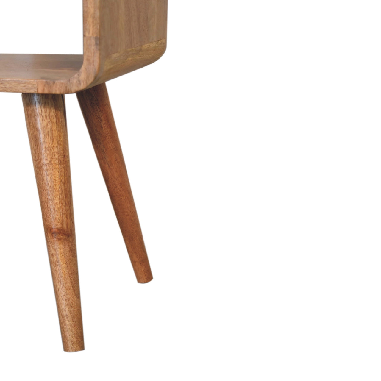 Mini Curved Open Nightstand