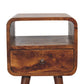 Mini Nightstand - Chestnut Finish