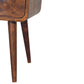 Mini Nightstand - Chestnut Finish