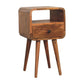 Mini Nightstand - Oak Finish