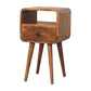 Mini Nightstand - Oak Finish